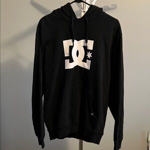 DC Black and White Logo Hoodie